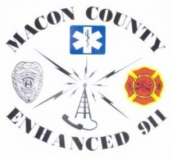 logo for Macon County E911